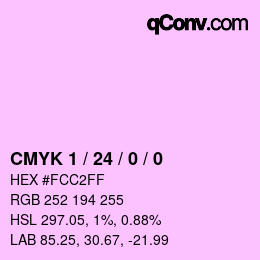 Color code: CMYK 1 / 24 / 0 / 0 | qconv.com