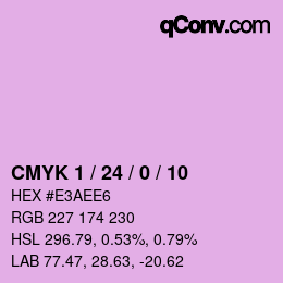 Color code: CMYK 1 / 24 / 0 / 10 | qconv.com