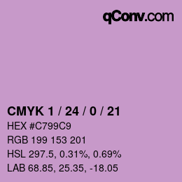 Color code: CMYK 1 / 24 / 0 / 21 | qconv.com