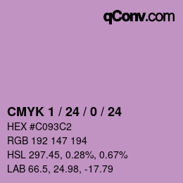 Color code: CMYK 1 / 24 / 0 / 24 | qconv.com