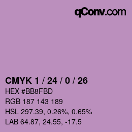 カラーコード: CMYK 1 / 24 / 0 / 26 | qconv.com