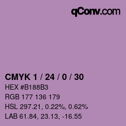 カラーコード: CMYK 1 / 24 / 0 / 30 | qconv.com