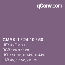 カラーコード: CMYK 1 / 24 / 0 / 50 | qconv.com