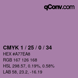 Color code: CMYK 1 / 25 / 0 / 34 | qconv.com