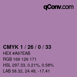 カラーコード: CMYK 1 / 26 / 0 / 33 | qconv.com