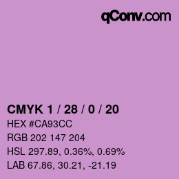 Color code: CMYK 1 / 28 / 0 / 20 | qconv.com