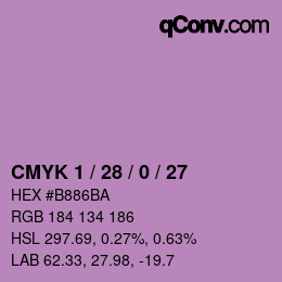 Color code: CMYK 1 / 28 / 0 / 27 | qconv.com