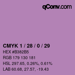 Color code: CMYK 1 / 28 / 0 / 29 | qconv.com