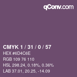 カラーコード: CMYK 1 / 31 / 0 / 57 | qconv.com
