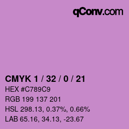 Color code: CMYK 1 / 32 / 0 / 21 | qconv.com