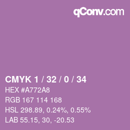 Color code: CMYK 1 / 32 / 0 / 34 | qconv.com