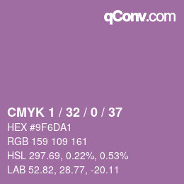 颜色代码: CMYK 1 / 32 / 0 / 37 | qconv.com