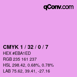 Color code: CMYK 1 / 32 / 0 / 7 | qconv.com