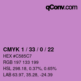 Color code: CMYK 1 / 33 / 0 / 22 | qconv.com