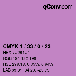 Color code: CMYK 1 / 33 / 0 / 23 | qconv.com