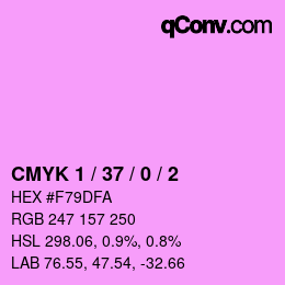 Código de color: CMYK 1 / 37 / 0 / 2 | qconv.com