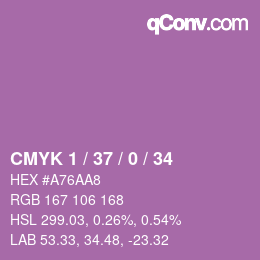 カラーコード: CMYK 1 / 37 / 0 / 34 | qconv.com