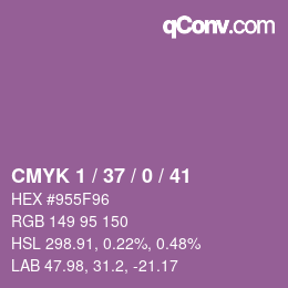 颜色代码: CMYK 1 / 37 / 0 / 41 | qconv.com