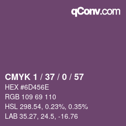 カラーコード: CMYK 1 / 37 / 0 / 57 | qconv.com