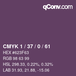 カラーコード: CMYK 1 / 37 / 0 / 61 | qconv.com
