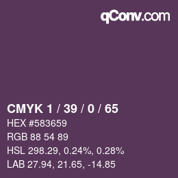 カラーコード: CMYK 1 / 39 / 0 / 65 | qconv.com