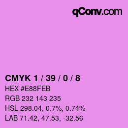 Code couleur: CMYK 1 / 39 / 0 / 8 | qconv.com