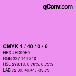 Color code: CMYK 1 / 40 / 0 / 6 | qconv.com