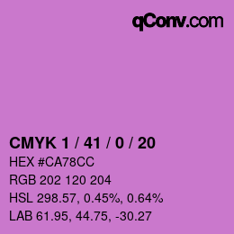 Color code: CMYK 1 / 41 / 0 / 20 | qconv.com