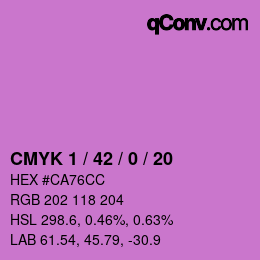 Color code: CMYK 1 / 42 / 0 / 20 | qconv.com