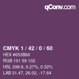 カラーコード: CMYK 1 / 42 / 0 / 60 | qconv.com