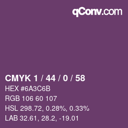 Código de color: CMYK 1 / 44 / 0 / 58 | qconv.com
