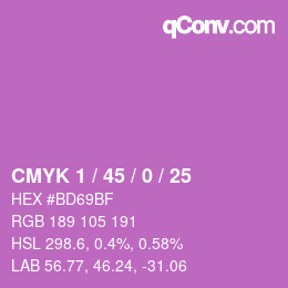 Color code: CMYK 1 / 45 / 0 / 25 | qconv.com