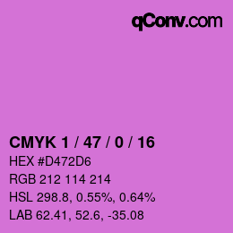 Color code: CMYK 1 / 47 / 0 / 16 | qconv.com