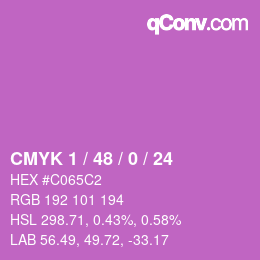 Color code: CMYK 1 / 48 / 0 / 24 | qconv.com