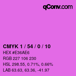 Color code: CMYK 1 / 54 / 0 / 10 | qconv.com