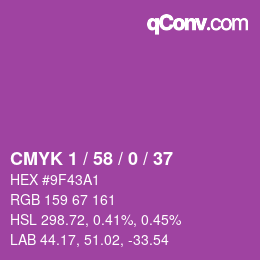 Color code: CMYK 1 / 58 / 0 / 37 | qconv.com