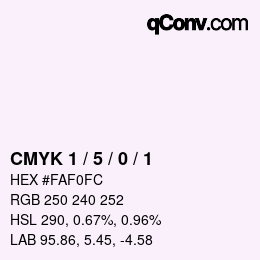 Color code: CMYK 1 / 5 / 0 / 1 | qconv.com