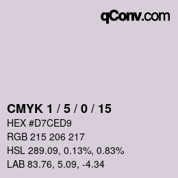 Color code: CMYK 1 / 5 / 0 / 15 | qconv.com