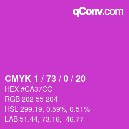 Color code: CMYK 1 / 73 / 0 / 20 | qconv.com