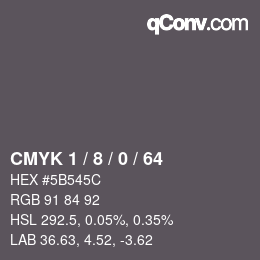 カラーコード: CMYK 1 / 8 / 0 / 64 | qconv.com