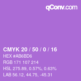 Color code: CMYK 20 / 50 / 0 / 16 | qconv.com