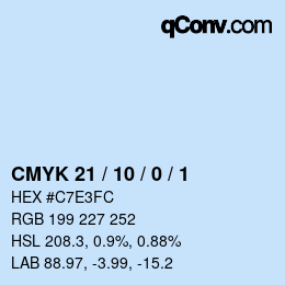 Color code: CMYK 21 / 10 / 0 / 1 | qconv.com