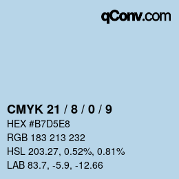 カラーコード: CMYK 21 / 8 / 0 / 9 | qconv.com