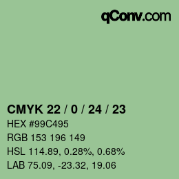 Color code: CMYK 22 / 0 / 24 / 23 | qconv.com