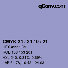 Color code: CMYK 24 / 24 / 0 / 21 | qconv.com