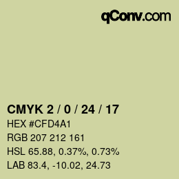 Color code: CMYK 2 / 0 / 24 / 17 | qconv.com