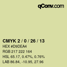 Color code: CMYK 2 / 0 / 26 / 13 | qconv.com