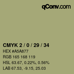 Color code: CMYK 2 / 0 / 29 / 34 | qconv.com
