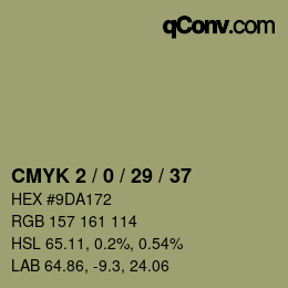Color code: CMYK 2 / 0 / 29 / 37 | qconv.com