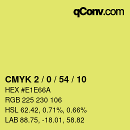 Color code: CMYK 2 / 0 / 54 / 10 | qconv.com